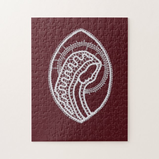 Puzzle Sainte Vierge Marie, dentelle (Vertical)