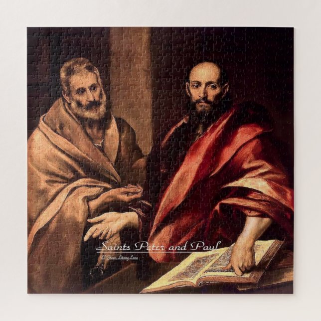 Puzzle Saints Pierre et Paul (Vertical)