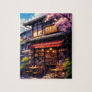 Puzzle Sakura Kissa - Café Fleur de Cerisier