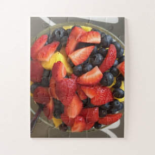 Puzzle Salade de fruits savoureux