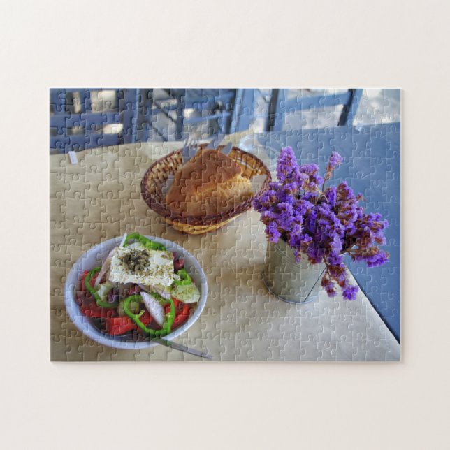 Puzzle Salade grecque (Horizontal)