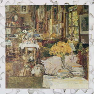 Puzzle Salle des Fleurs de Childe Hassam, Art Vintage