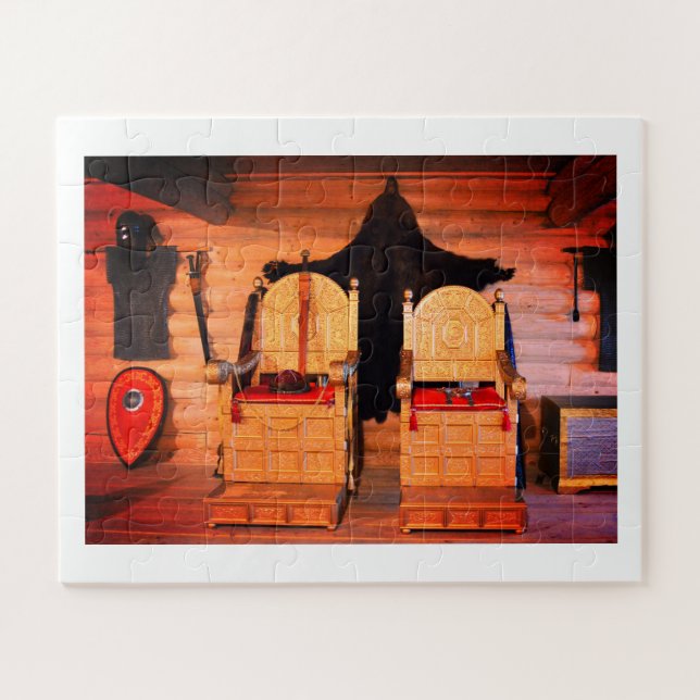 Puzzle Salle du trône viking (Horizontal)