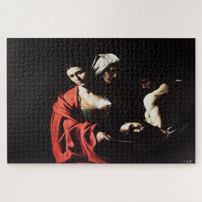 Puzzle Salome avec le chef de Jean le Baptiste (Horizontal)