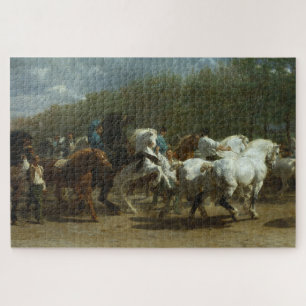 Puzzle Salon du cheval (par Rosa Bonheur)