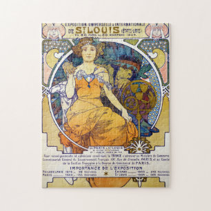 Puzzle Salon Saint-Louis, Mucha