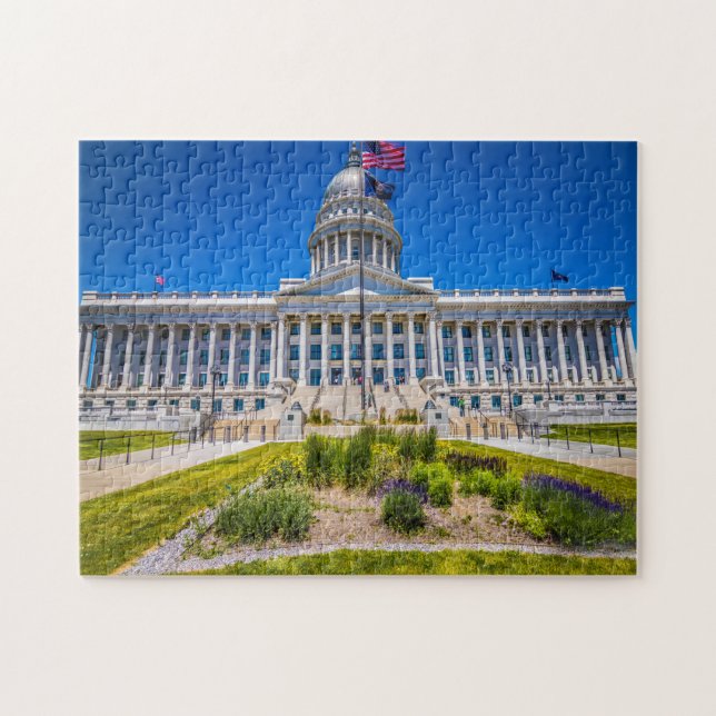 Puzzle Salt Lake City Utah. (Horizontal)