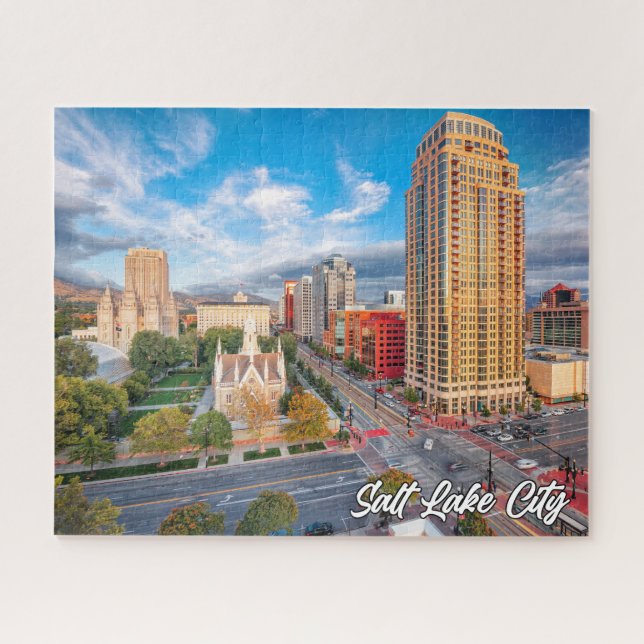 Puzzle Salt Lake City, Utah, USA (Horizontal)