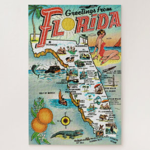 Puzzle Salutations De Floride