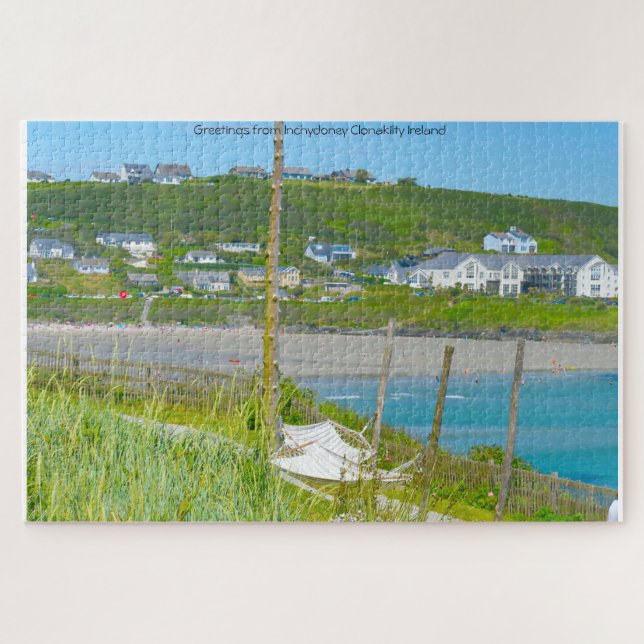 Puzzle Salutations de Inchydoney Clonakilty Irlande (Horizontal)