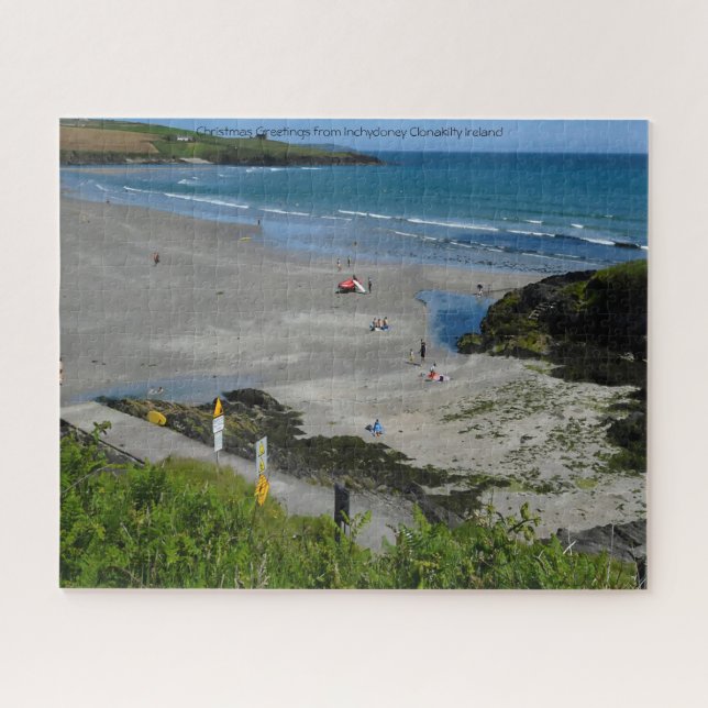 Puzzle Salutations de Inchydoney Clonakilty Irlande Jigsa (Horizontal)