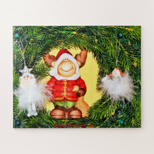 Puzzle Salutations de Noël à Père Noël