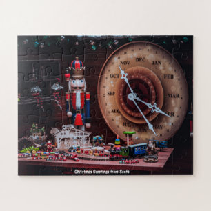 Puzzle Salutations de Noël à Père Noël