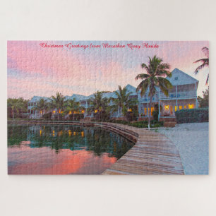 Puzzle Salutations de Noël de Marathon Quay Floride