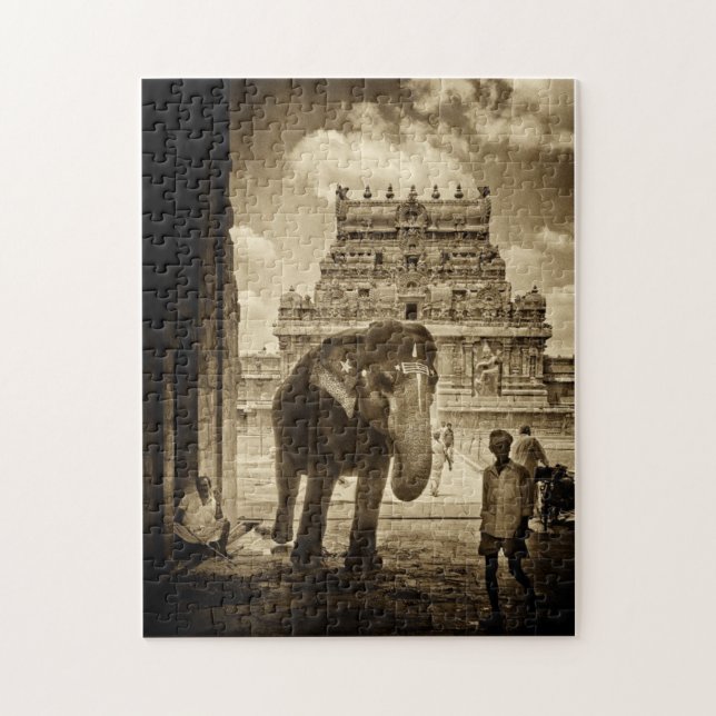 Puzzle Salutations de temple (Vertical)