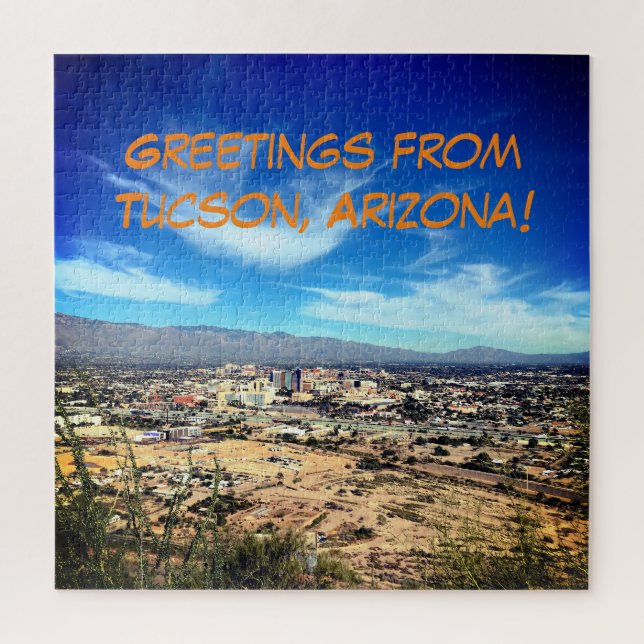 Puzzle Salutations de Tucson, Arizona ! (Vertical)
