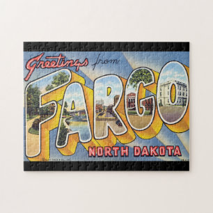 Puzzle Salutations de voyage du nord de Fargo
