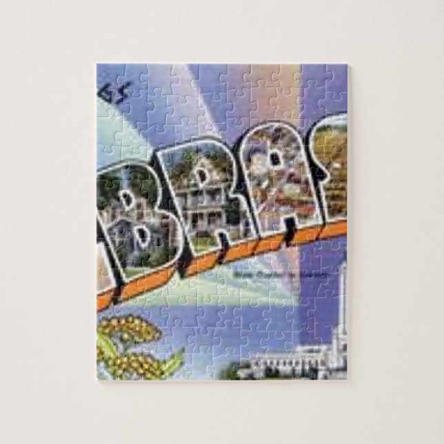 Puzzle Salutations Du Nebraska (Vertical)