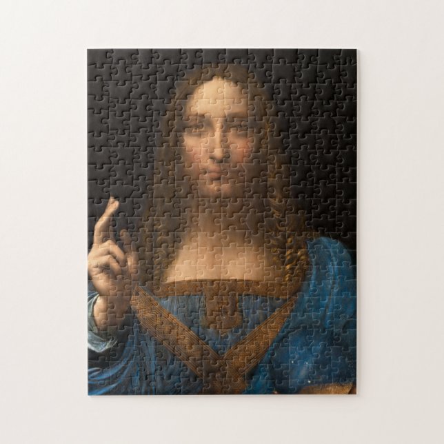 Puzzle Salvator Mundi by Leonardo da Vinci (Vertical)