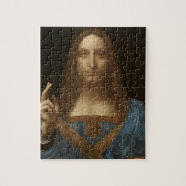 Puzzle Salvator Mundi de Léonard de Vinci (Jésus-Christ) (Vertical)