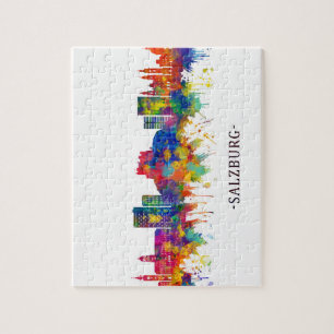 Puzzle Salzbourg Autriche Skyline