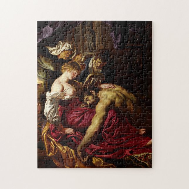 Puzzle Samson et Delilah par Peter Paul Rubens (Vertical)