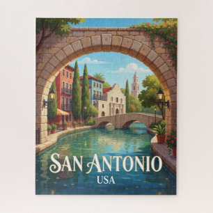 Puzzle San Antonio Texas River Walk Voyage