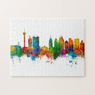 Puzzle San Antonio Texas Skyline
