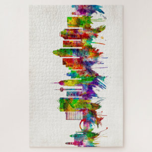 Puzzle San Antonio Texas skyline