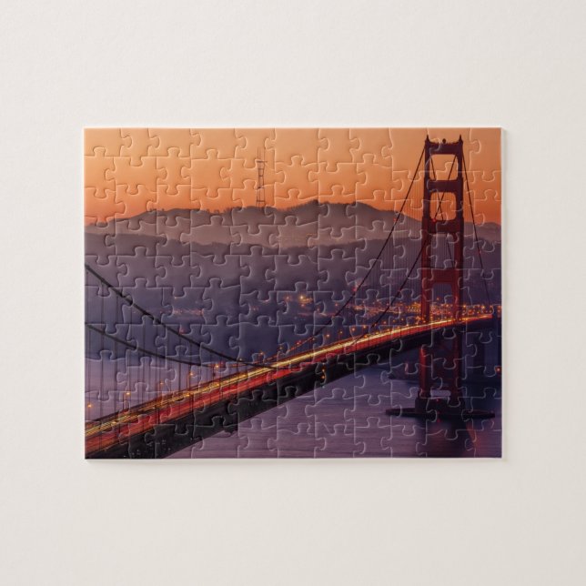 Puzzle San Francisco Skyline | SF Gloden Gate Bridge (Horizontal)
