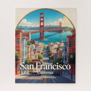 Puzzle San Francisco USA Pont Golden Gate Voyage