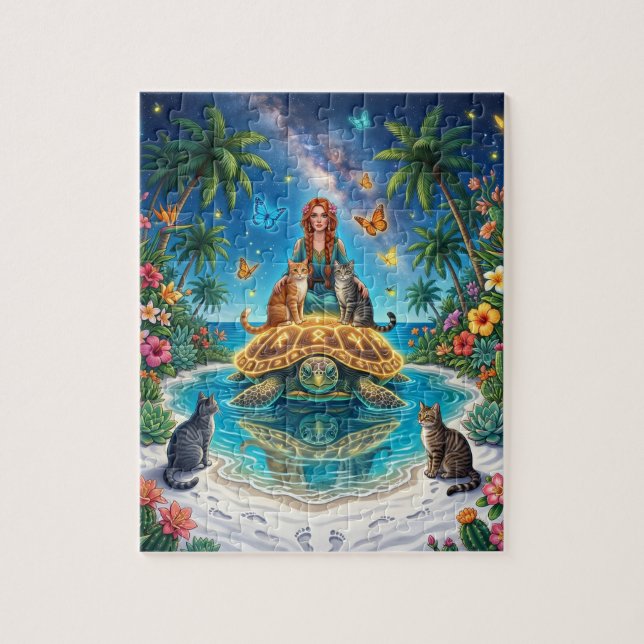 Puzzle Sanctuaire de la Tortue Mondiale (Vertical)