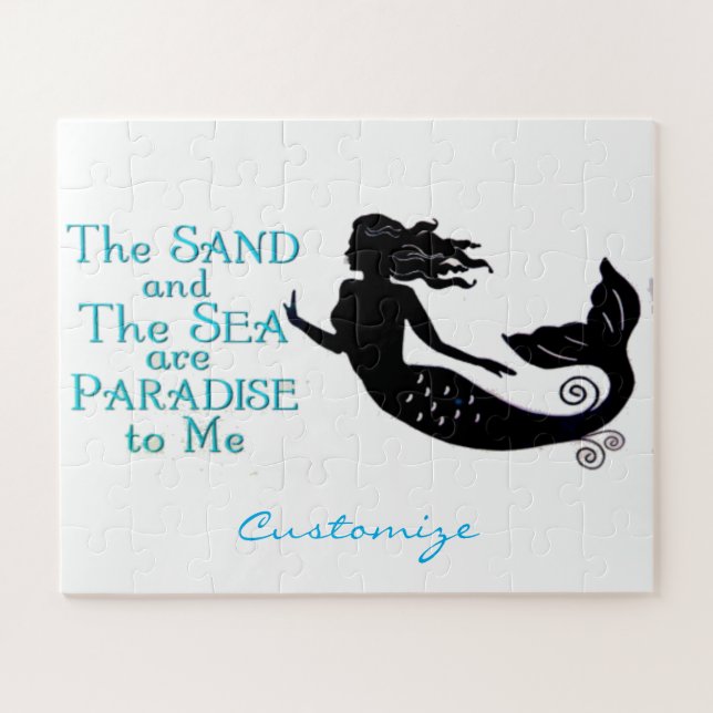 Puzzle Sand and Sea Beach Mermaid Thunder_Cove (Horizontal)