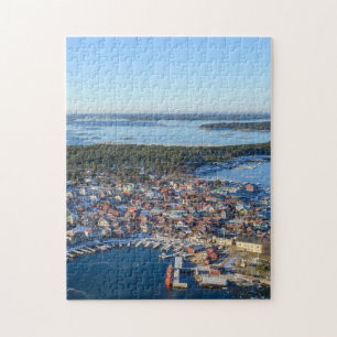 Puzzle Sandhamn, archipel de Stockholm, Suède