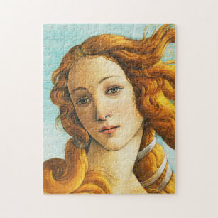 Puzzle Sandro Botticelli La naissance de Vénus Visage Dét