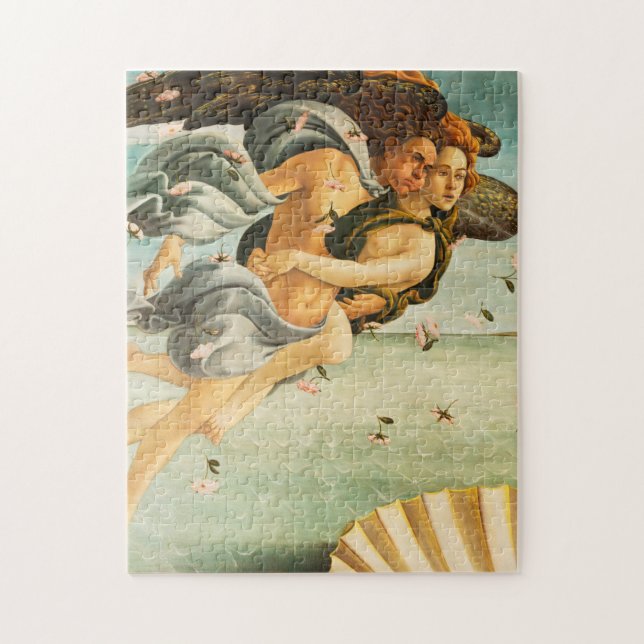 Puzzle Sandro Botticelli La Naissance de Vénus Zéphyr, Ch (Vertical)