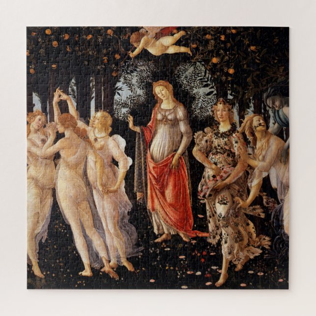 Puzzle Sandro Botticelli Primavera Fine Art (Vertical)
