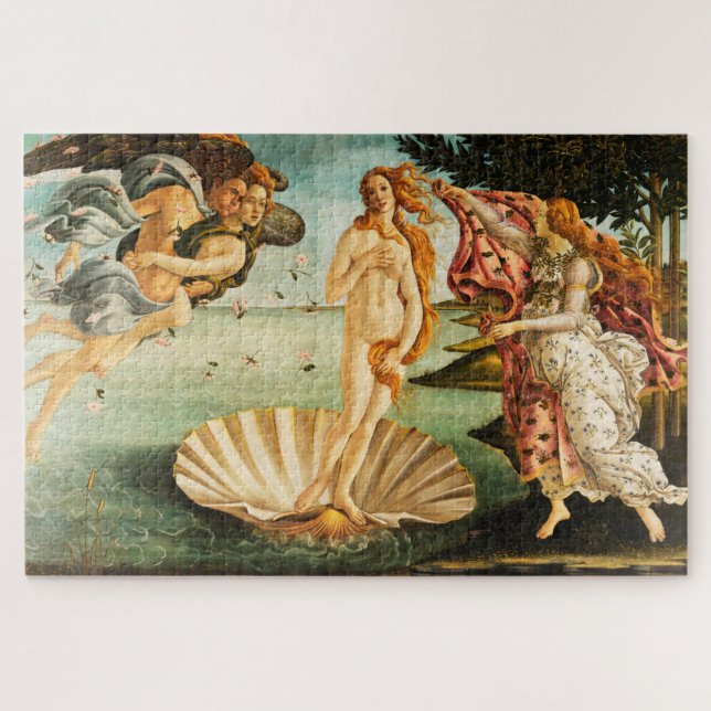 Puzzle Sandro Botticelli The Birth of Venus Fine Art (Horizontal)