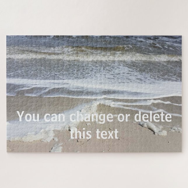 Puzzle Sandy Beach Life Ocean Waves Sea Photographie (Horizontal)