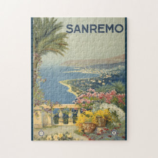 Puzzle Sanremo Italy Vintage