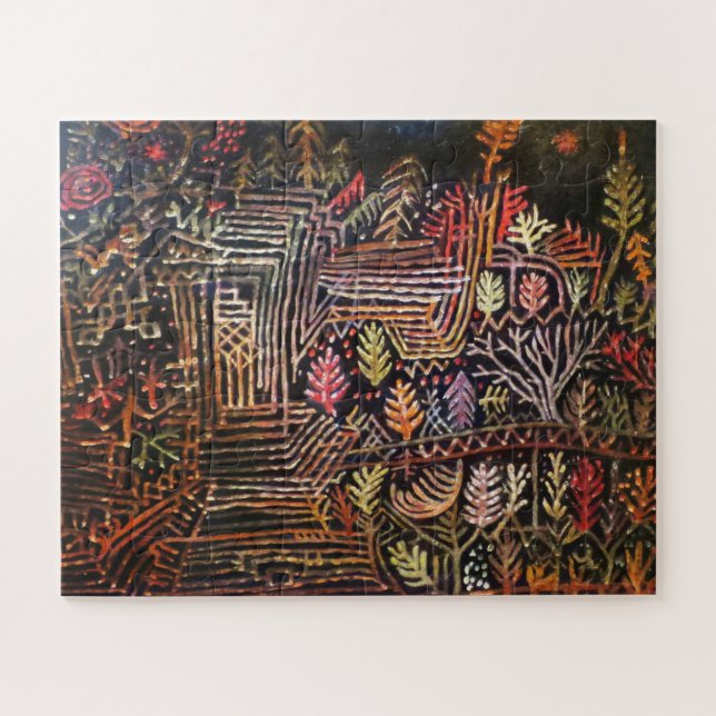 Puzzle Sans titre (Reconstruction), Paul Klee Art Abstrai (Horizontal)