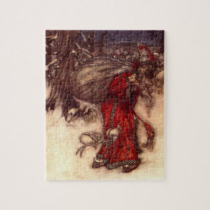 Puzzle Santa Claus Arthur Rackham