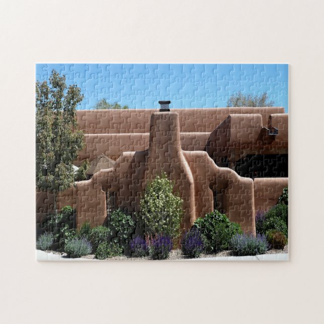 Puzzle Santa Fe Nouveau-Mexique. (Horizontal)