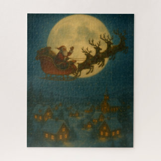 Puzzle Santa’s Sleigh Flight – Moonlit Christmas Eve