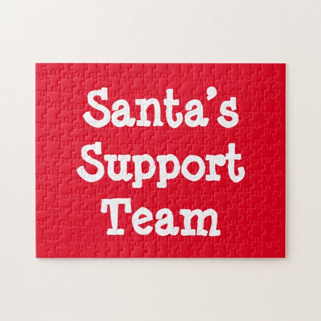 Puzzle Santa’s Support Team (Horizontal)