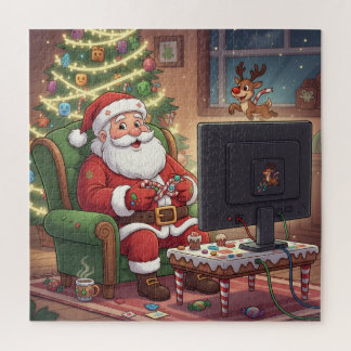 Puzzle Santa's Christmas Game Break