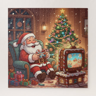 Puzzle Santa's Christmas Game Break