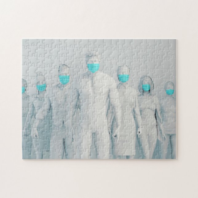 Puzzle Santé et prévention de la maladie pour les Médical (Horizontal)