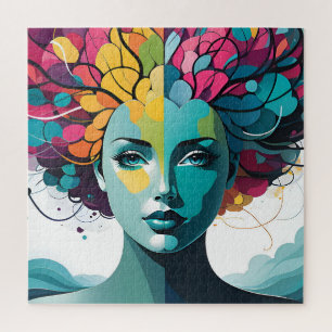 Puzzle Santé mentale Art abstrait