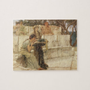 Puzzle Sappho et Alcaeus par Sir Lawrence Alma Tadema